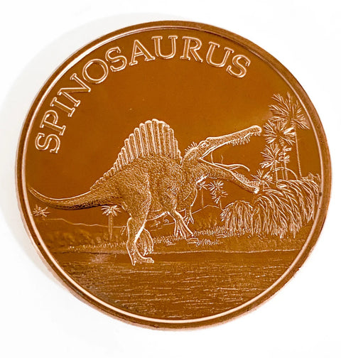 1 Oz En Cuivre-Spinosaurus