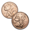 1 Oz Copper-Bull & Bear