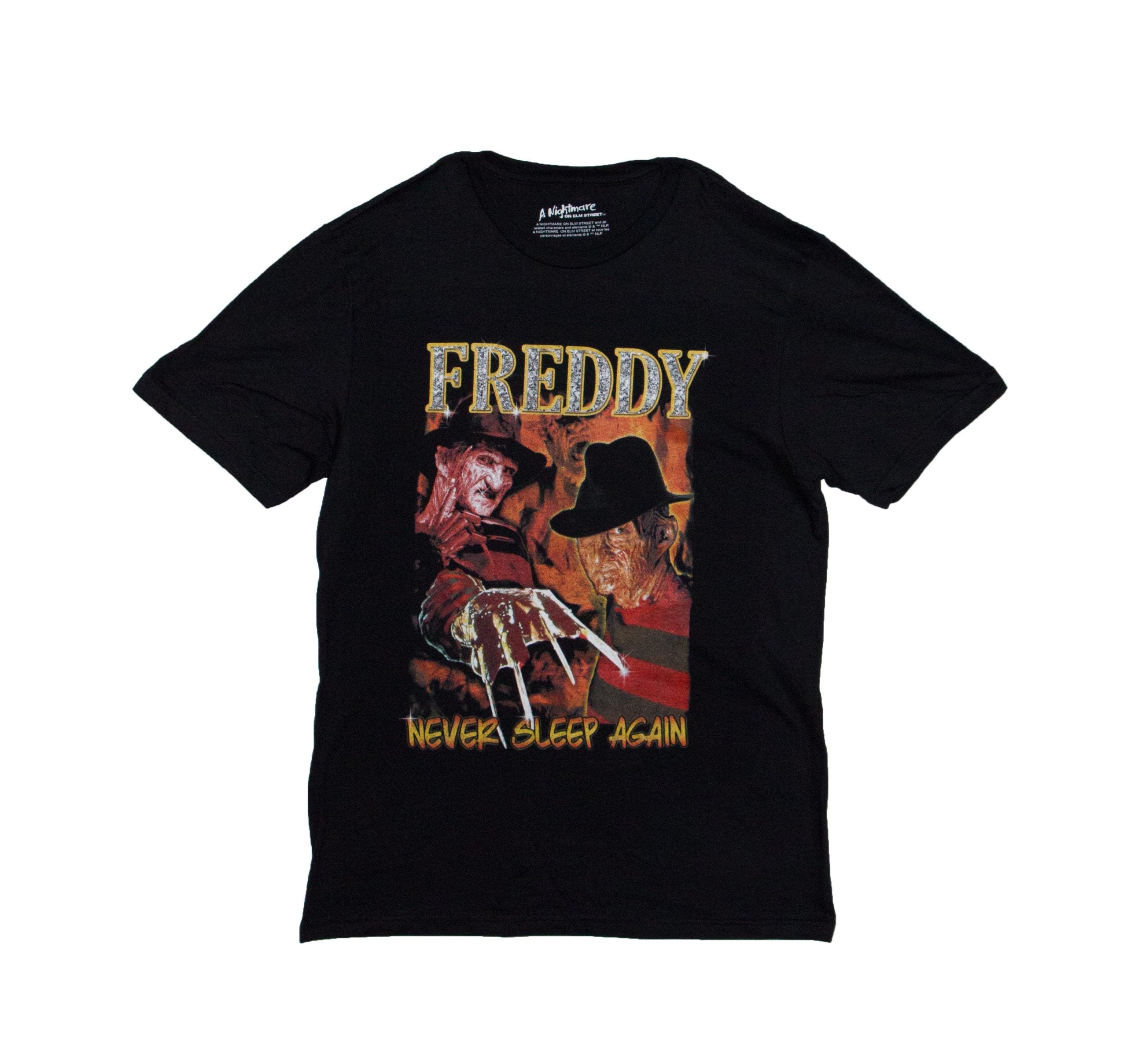 Freddy Never Sleep Again Medium T Shirt