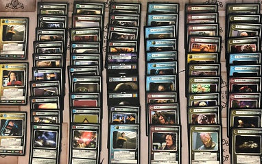 Lot De 200 Cartes Star Trek Le Jeu