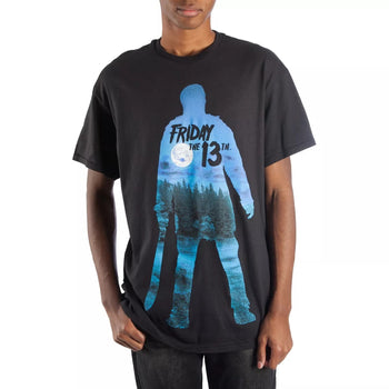 T-Shirt Friday 13Th Killer Shape Large