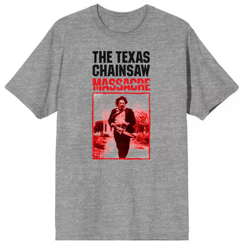T-Shirt Texas Chainsaw Gris Large