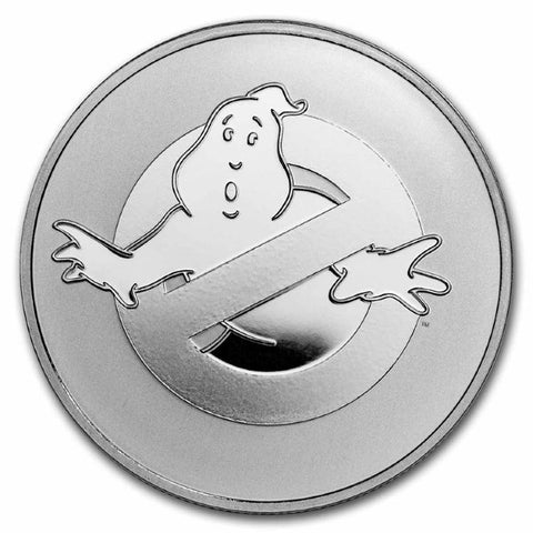 2024 1 Oz Ghostbuster No Ghost Logo