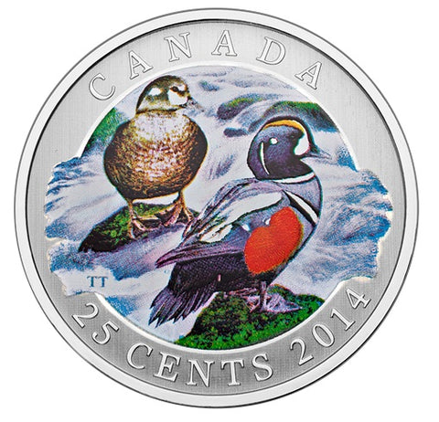 2014 25¢ L'Arlequin Plongeur