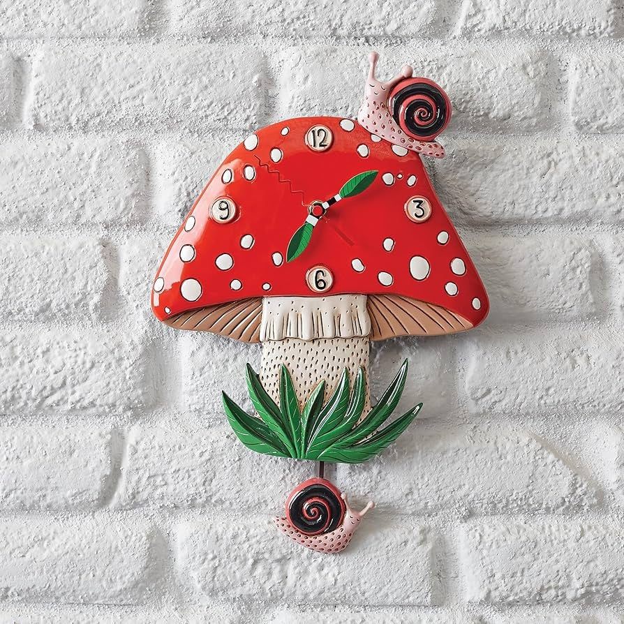 Horloge Champignon