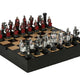 Chess Set - Crusades Red/White