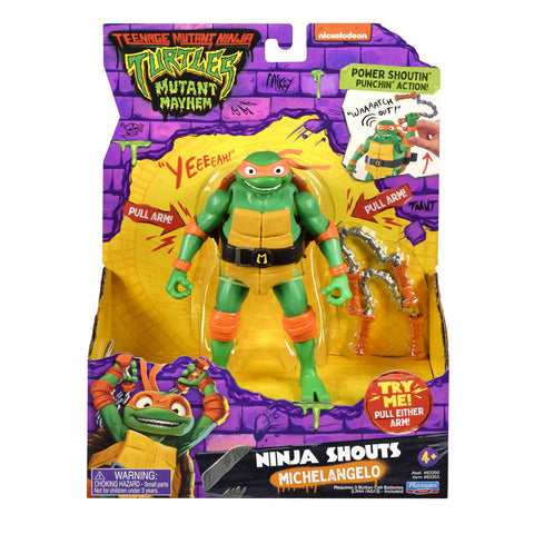 TMNT Ninja Shouts Michelangelo