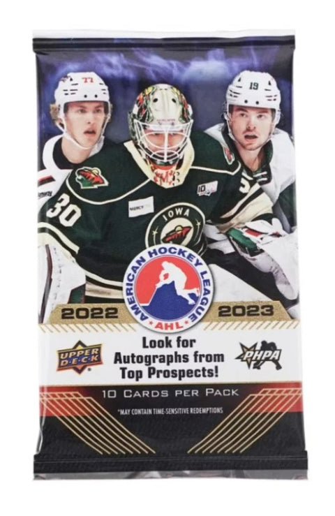 2022-23 UD AHL Hockey Package