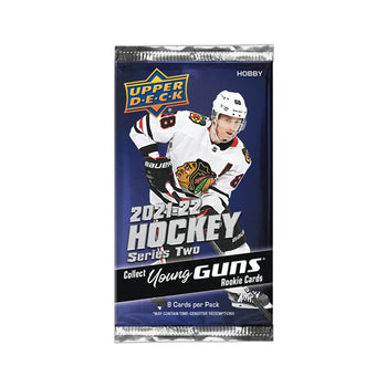 2021-22 Upper Deck Série 2 Paquet Hobby