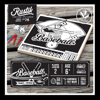 Baseball Mini Jeux de Voyage Rustik