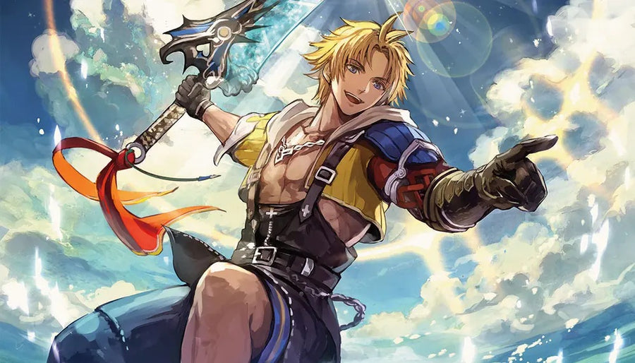 Playmat - FF Commander Tidus