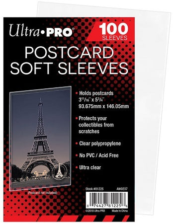 UP Protecteurs Cartes Postales