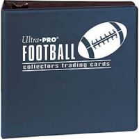 Cartable 3" Football Bleu