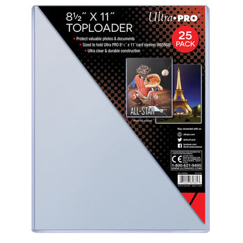 UP Toploader 8½" x 11" (25)