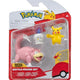 Pokémon Battle Figure Slowpoke-Litwick-Pikachu