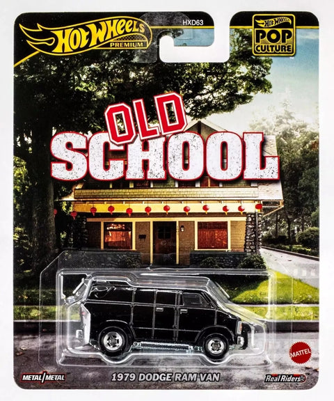 Hot Wheels 1/64 Old School Dodge Ram Van