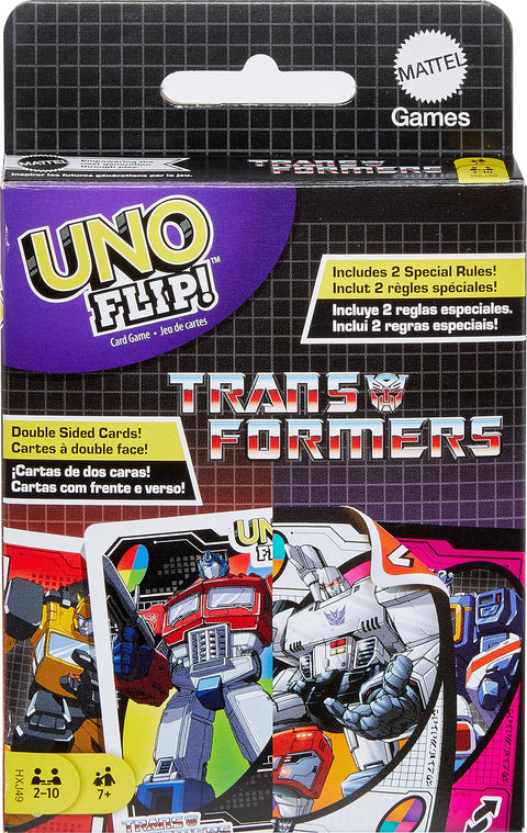 Uno Flip - Transformers