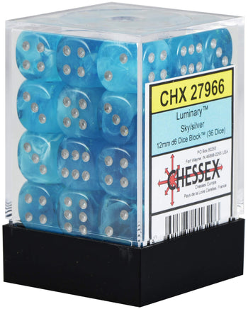 36 D6 Luminary Ciel/Argent