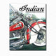 Enseigne Metal Indian Motorcycle