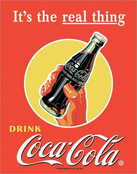Enseigne Metal Drink Coca-Cola