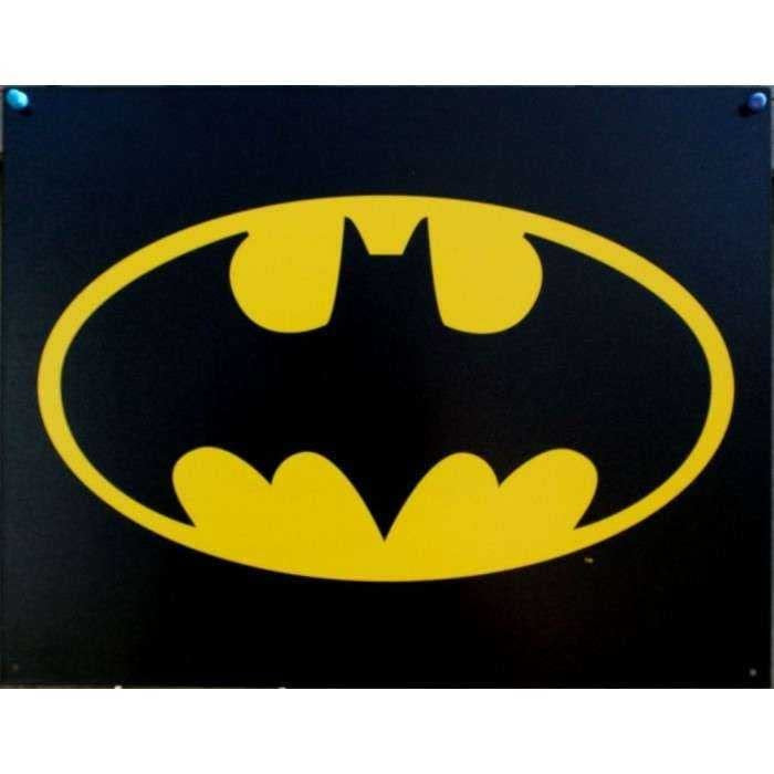 Enseigne Metal Logo Batman