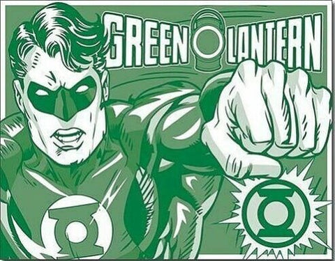 Metal Green Lanthern sign 