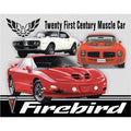 Enseigne Metal Firebird