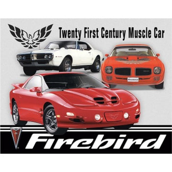 Enseigne Metal Firebird
