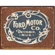 Enseigne Metal Ford Moto