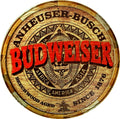 Enseigne Metal Tonneau Budweiser