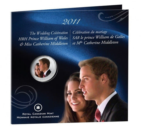 2011 25¢ Mariage Prince William
