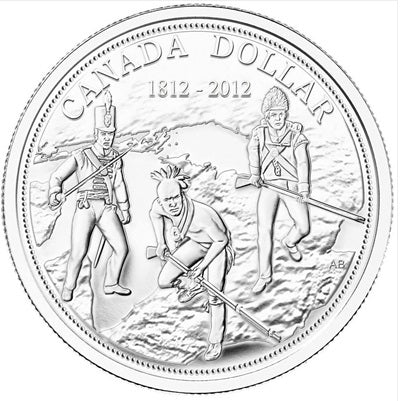 2012 1$ SP Guerre De 1812