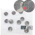 2012 Set 10x 25¢ Brock