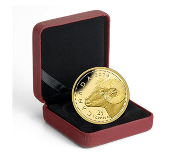 2014 25¢ Le Mouflon Des Montagnes