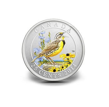 2014 25¢ La Sturnelle Des Prés