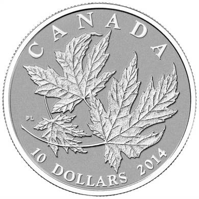 2014 $10 Maple Leaf