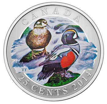 2014 25¢ L'Arlequin Plongeur