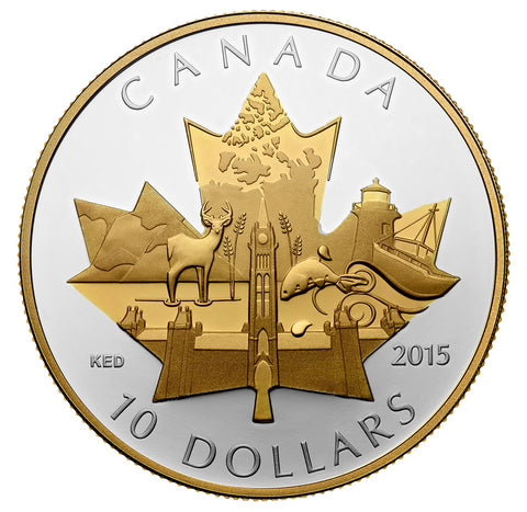 2015 10$ Hommage Au Canada