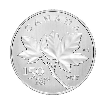 2017 10$ Feuilles D'Érables
