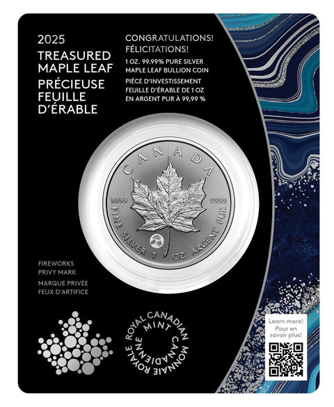 2025 1 Oz Maple Leaf - Congratulations