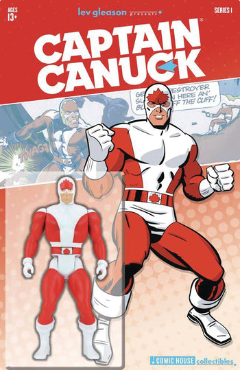 Captain Canuck Window Box Figure