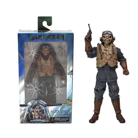 Iron Maiden Aces High Cloth Fig 8"