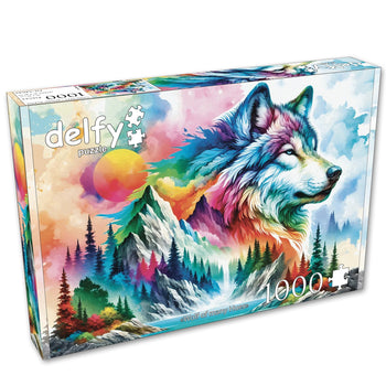 PZ1000 Loup Aux Mille Couleurs