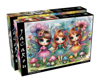 PZ1000 Trio de fées du jardin