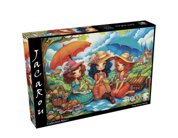 PZ1000 Trois amies en picnic