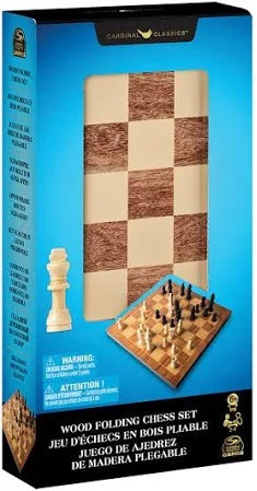 Jeu D'Échec En Bois Pliable