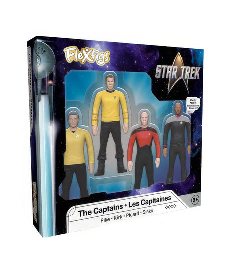 Flexfigs Star Trek Capitaines