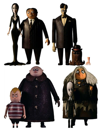 5 Points The Addams Family Set Of 4