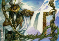 Playmat MTG Elder Druid