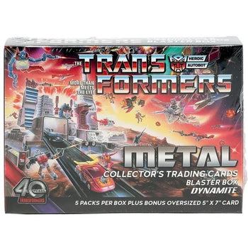 Transformers 40th Metal Blaster Box